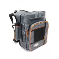 Сумка рыболовная "Следопыт" Fishing Shoulder Bag, 40х43х10 см, цв. серый