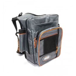 Сумка рыболовная "Следопыт" Fishing Shoulder Bag, 40х43х10 см, цв. серый