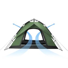 Автоматическая палатка Naturehike embossed design automatic tent for 3-4х местная NH21ZP008
