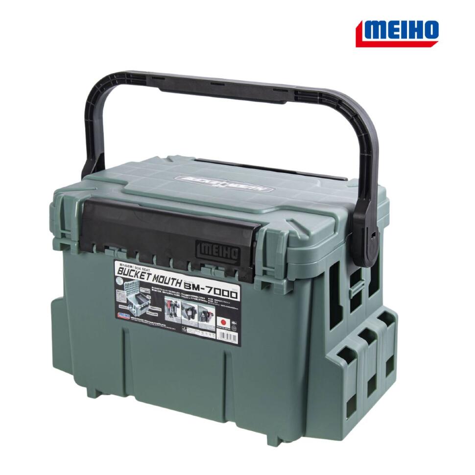 Ящик рыболовный Meiho BUCKET MOUTH BM-7000 475x335x320