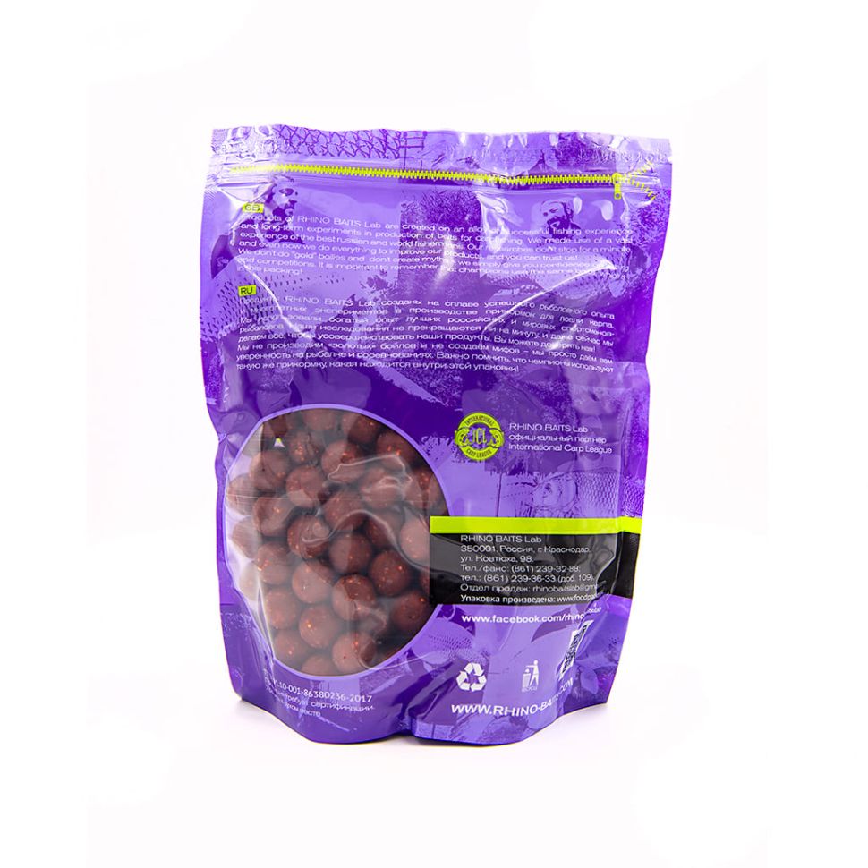 Бойлы Rhino Baits 20 мм, 1 кг
