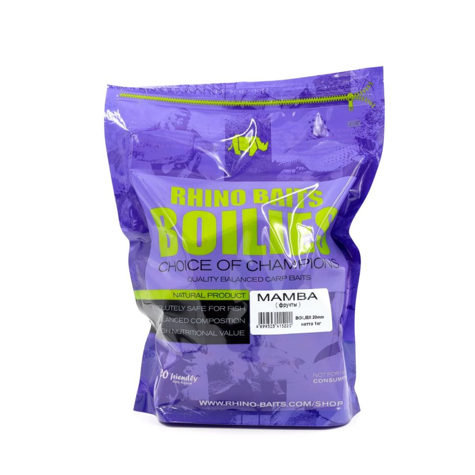 Бойлы Rhino Baits 20 мм, 1 кг
