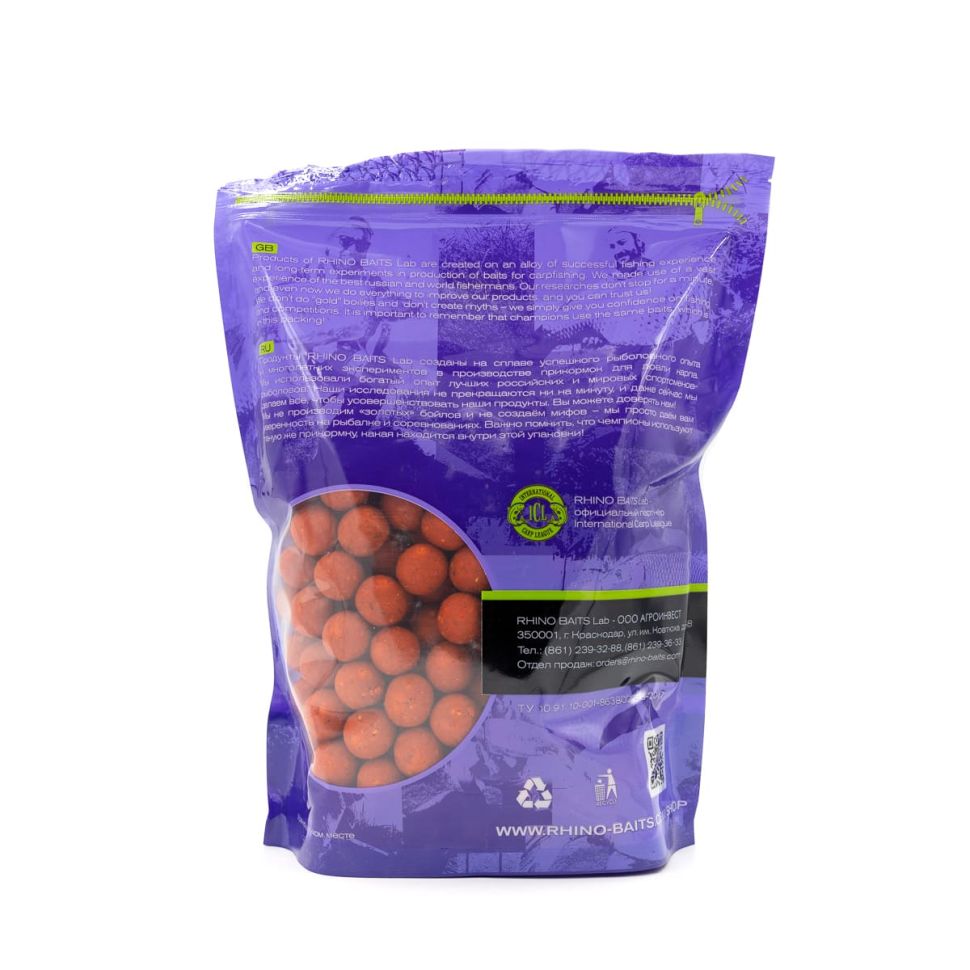 Бойлы Rhino Baits 20 мм, 1 кг