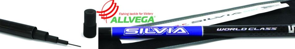 Удилище телескопическое без колец ALLVEGA Silvia Pole