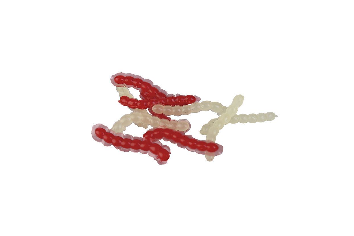 Насадка искуственная Prologic ArtBait Natural Floating Bloodworm Red & Glow 32шт