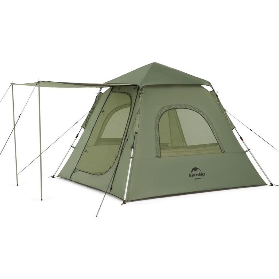 Трекинговая палатка Naturehike 50+ Ango pop up tent 3-х местная NH21ZP010UPF