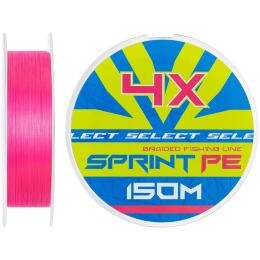 Шнур Select Sprint PE 4X 150m, Pink