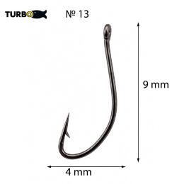 Крючки TURBO AKITAGITSUNE (Black Nickel)