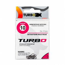 Крючки TURBO AKITAGITSUNE (Black Nickel)