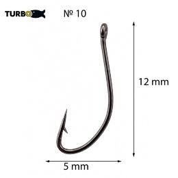 Крючки TURBO AKITAGITSUNE (Black Nickel)