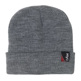 Шапка DAM Dam Classic Fold-Up Beanie Grey Melange