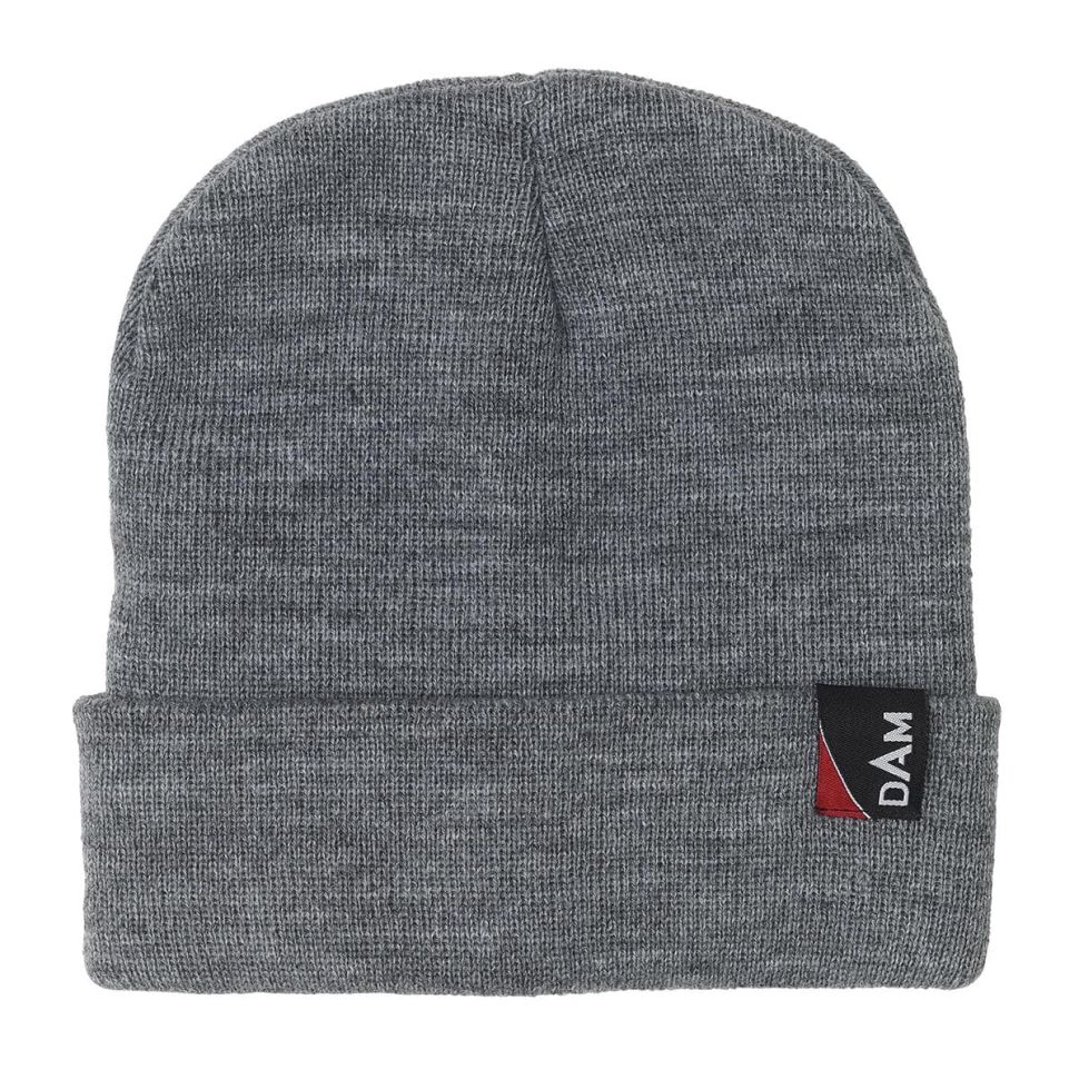 Шапка DAM Dam Classic Fold-Up Beanie Grey Melange