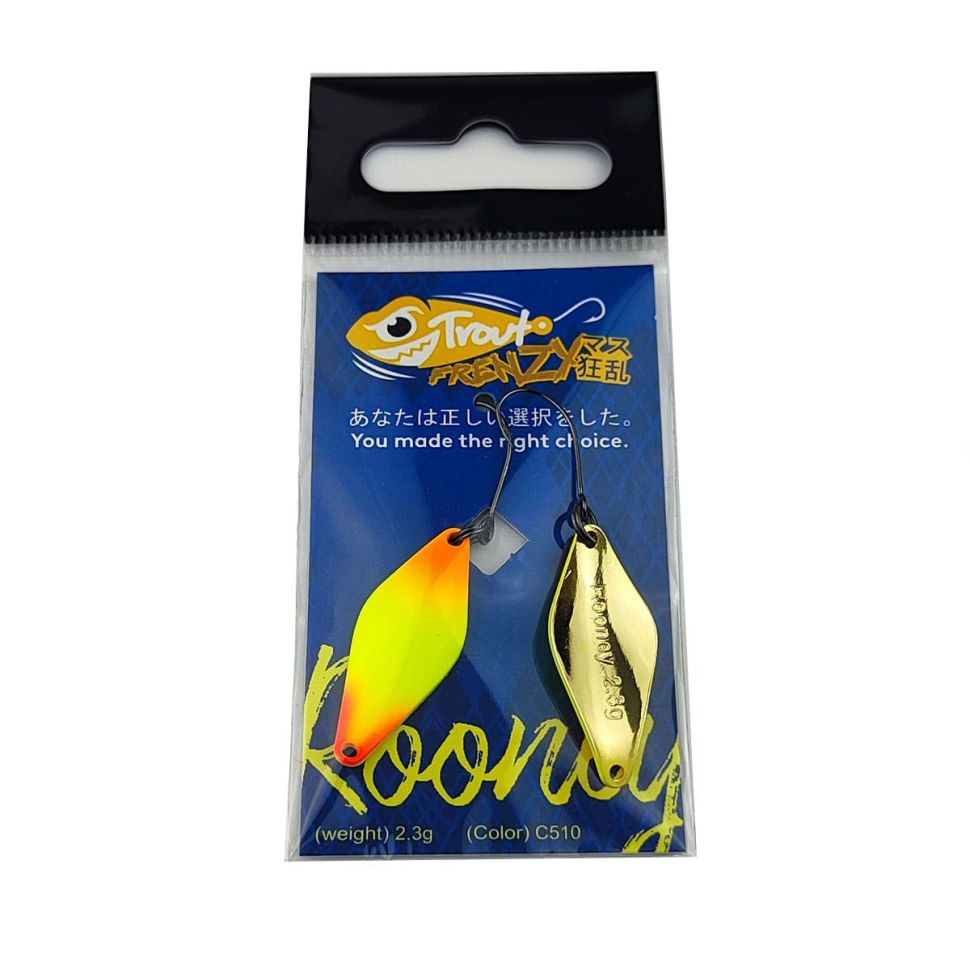 Блесна форелевая Trout Frenzy Rooney 2.3gr