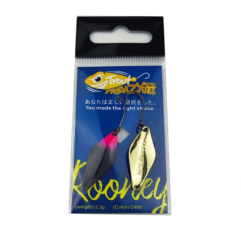 Блесна форелевая Trout Frenzy Rooney 2.3gr