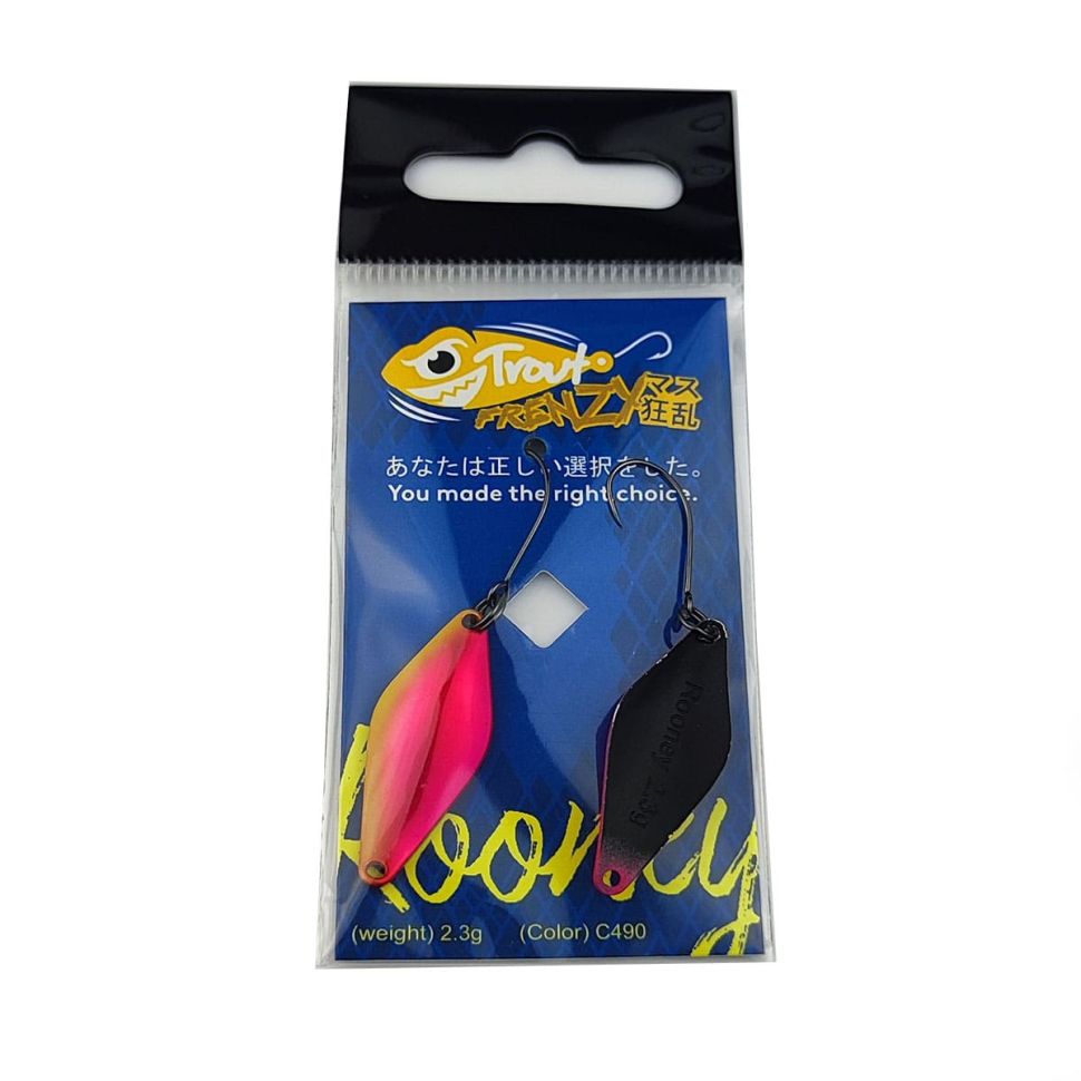 Блесна форелевая Trout Frenzy Rooney 2.3gr