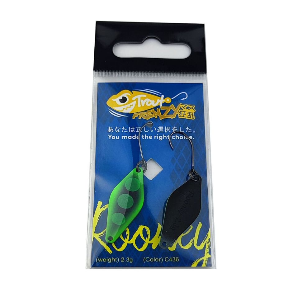 Блесна форелевая Trout Frenzy Rooney 2.3gr