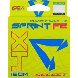 Шнур Select Sprint PE 4X 150m, l.green