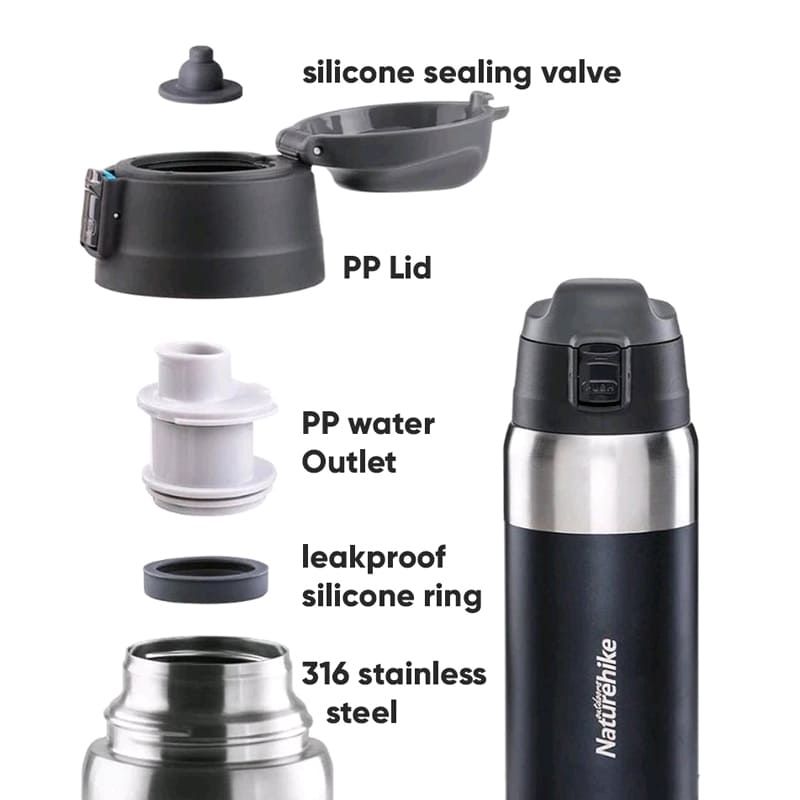Термос Naturehike TT01 NH18T001-T 600ml