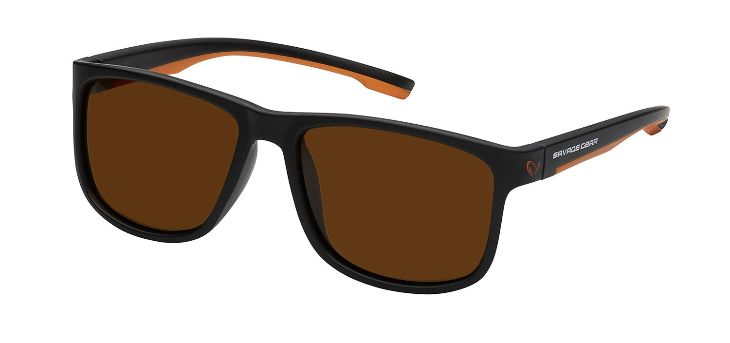 Очки поляризационные Savage Gear Savage1 Polarized Sunglasses Brown