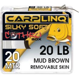 Поводковый материал CarpLinq Silky Soft Hooklink Removable Skin
