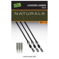 Готовые ледкоры FOX Edges Naturals 50lb 75см 3шт