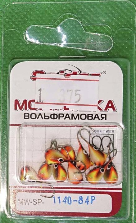 Мормышка W Spider Капля с ушком крашенная Мормышка W Spider Капля с ушком крашенная