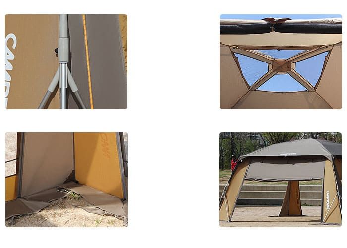 Шатер быстросборный Camptown BIG FOOT 100