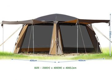 Шатер быстросборный Camptown BIG FOOT 100