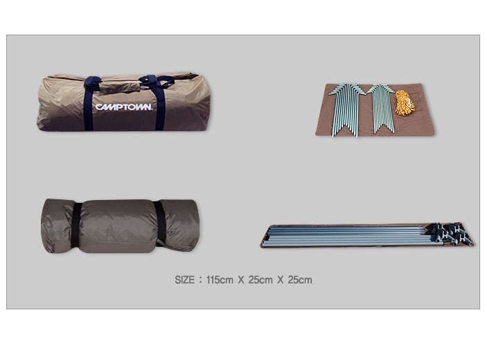 Шатер быстросборный Camptown BIG FOOT 100