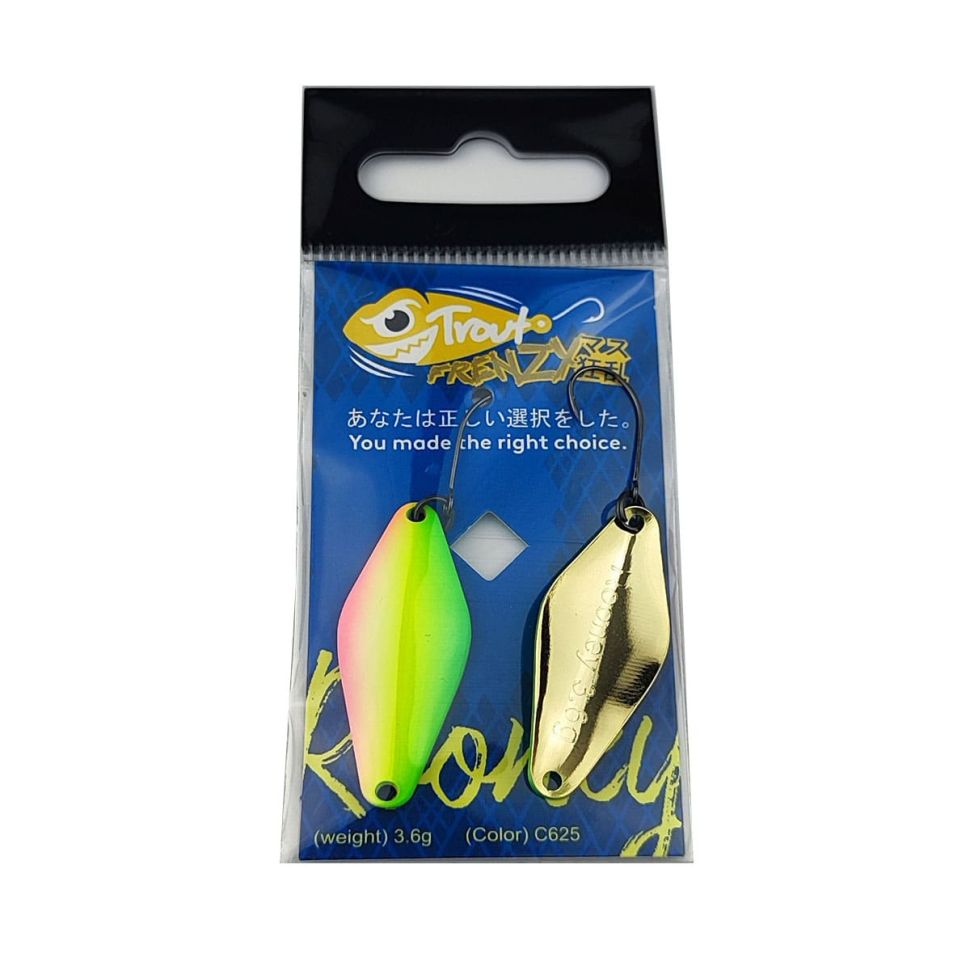 Блесна форелевая Trout Frenzy Rooney 3.6gr