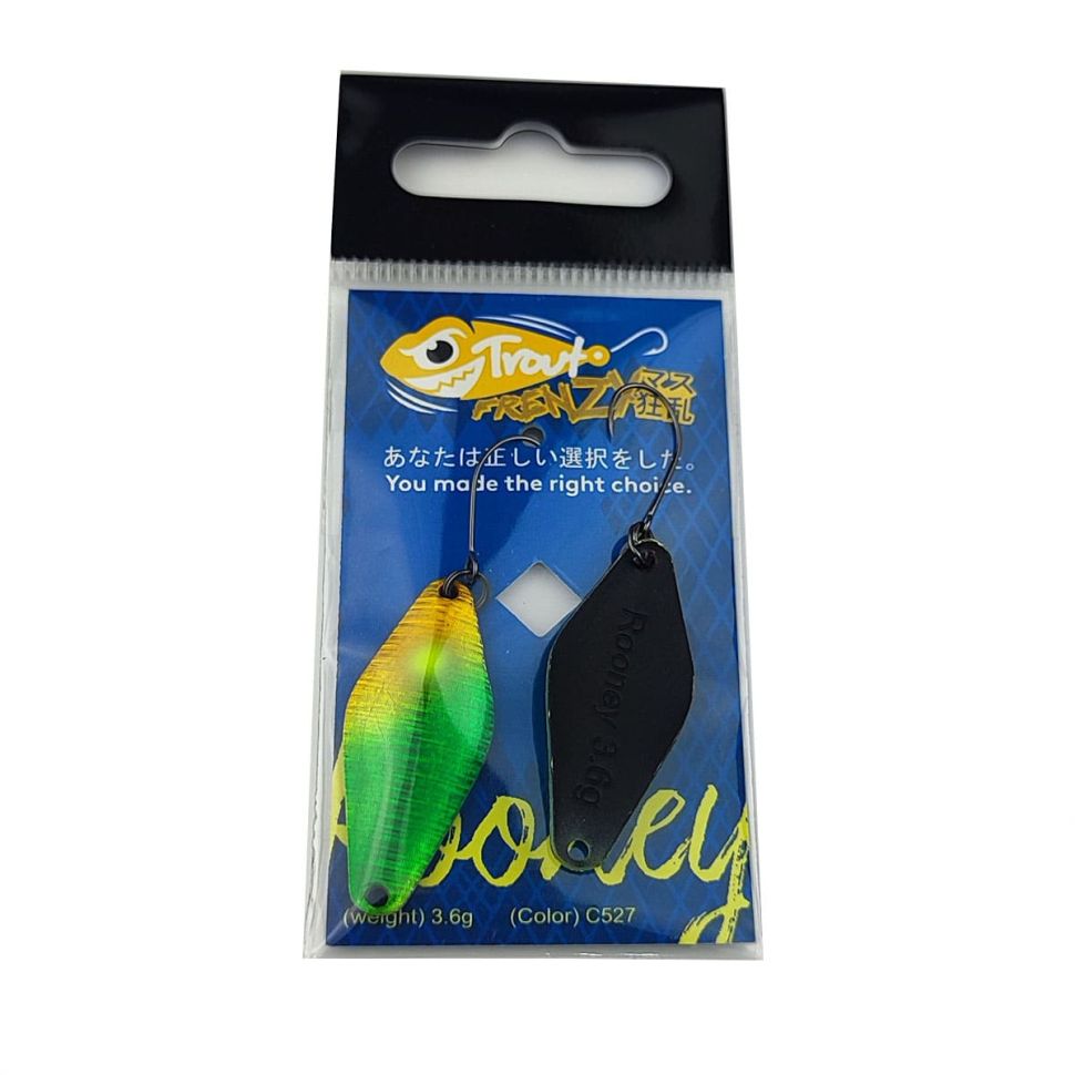 Блесна форелевая Trout Frenzy Rooney 3.6gr