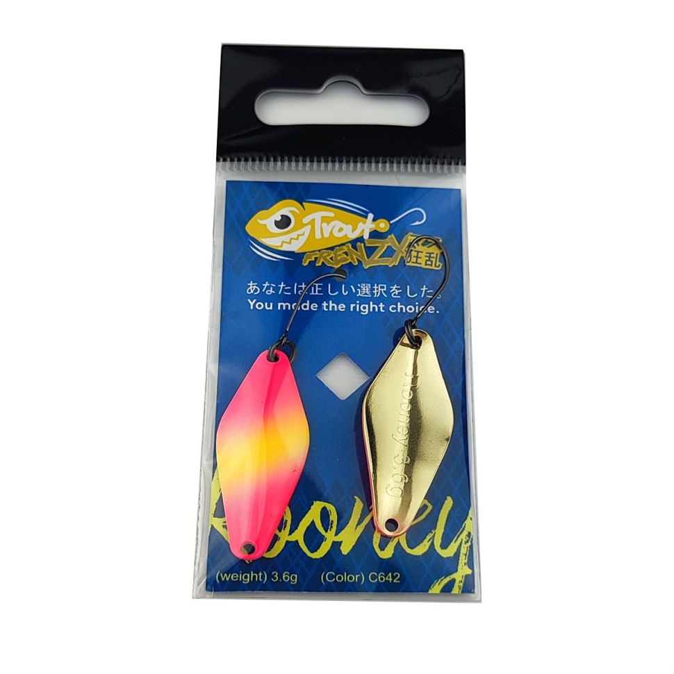 Блесна форелевая Trout Frenzy Rooney 3.6gr