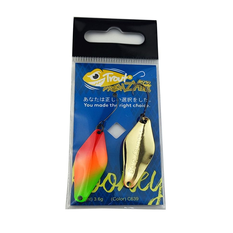 Блесна форелевая Trout Frenzy Rooney 3.6gr