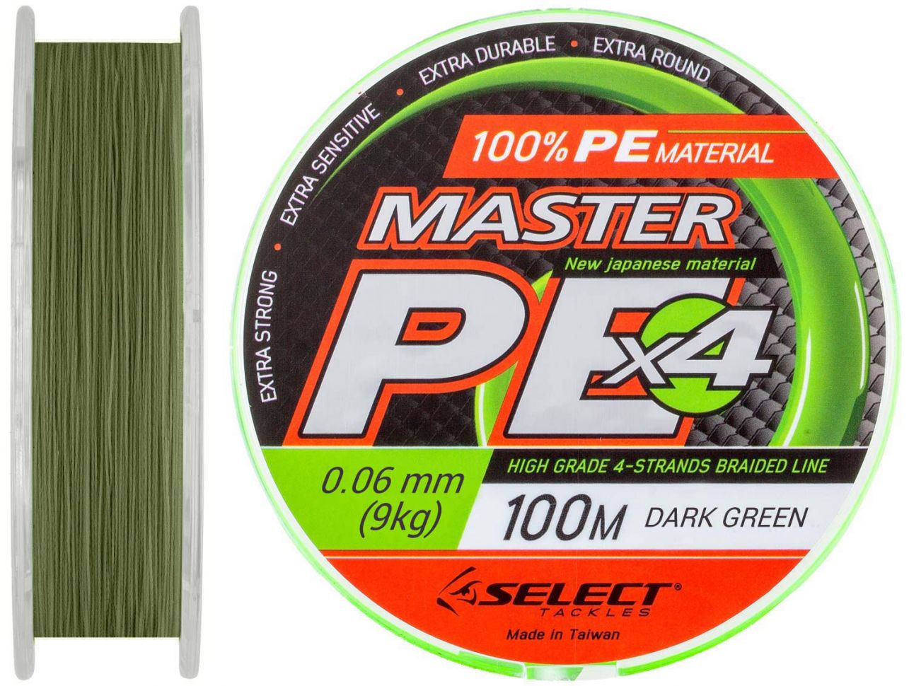 Шнур Select Master PE 100m