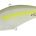 1811730=Sinking, Chartreuse Shad, Color CCC3162