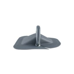 Рым с полукольцом большой 55мм серый