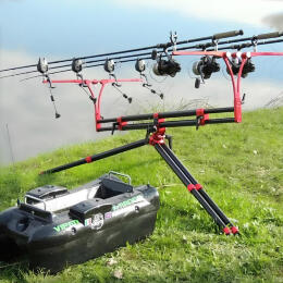 Род-под Meccanica Vadese Nick Revolution 4C Rod Black and Red