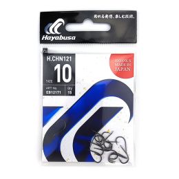 Крючки рыболовные Hayabusa H.CHN121 Black Nickel