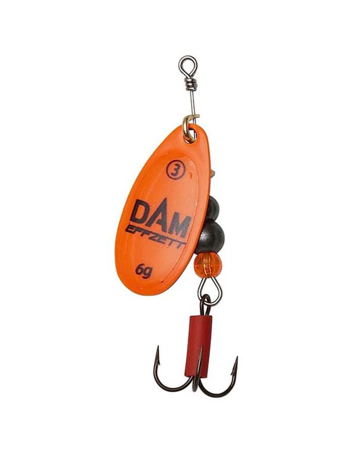 Блесна DAM Effzett Fluo Spinner №4