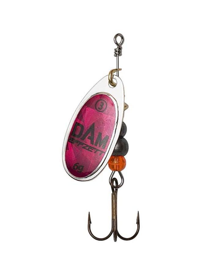 Блесна DAM Effzett Fluo Spinner №4