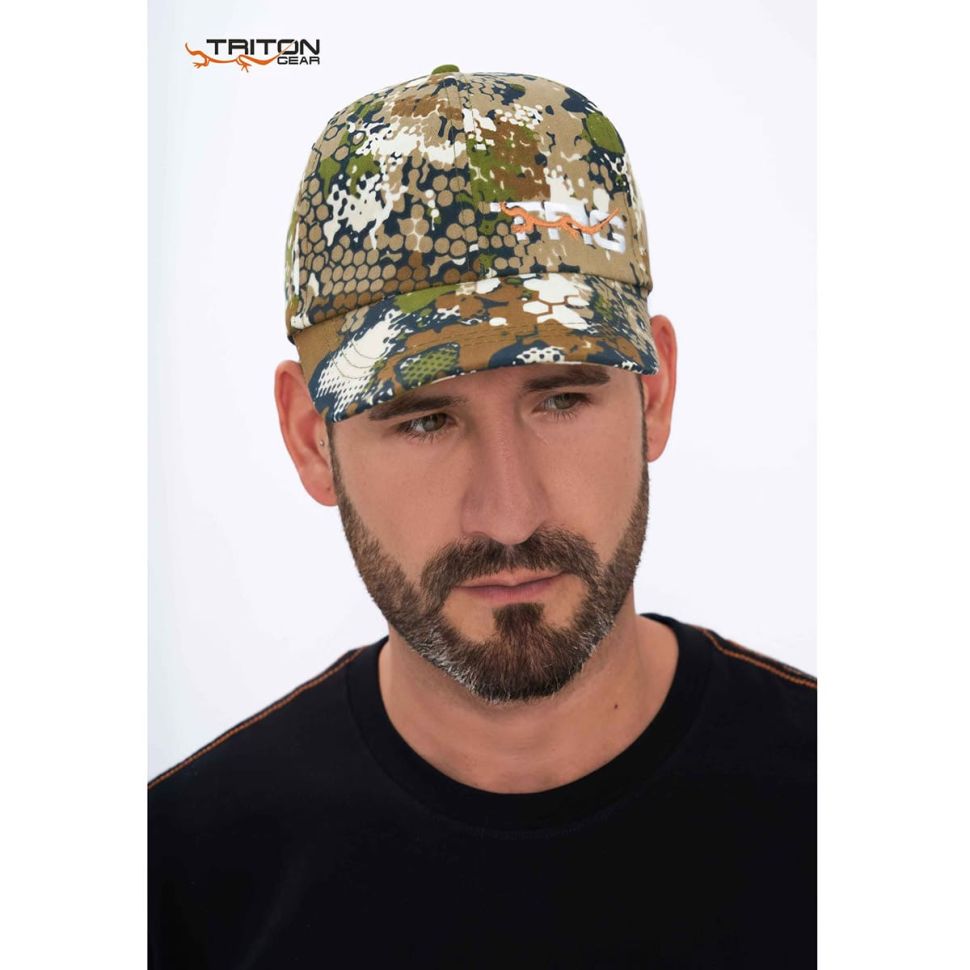 Бейсболка с регулировкой Triton Смесовая, Forest Green