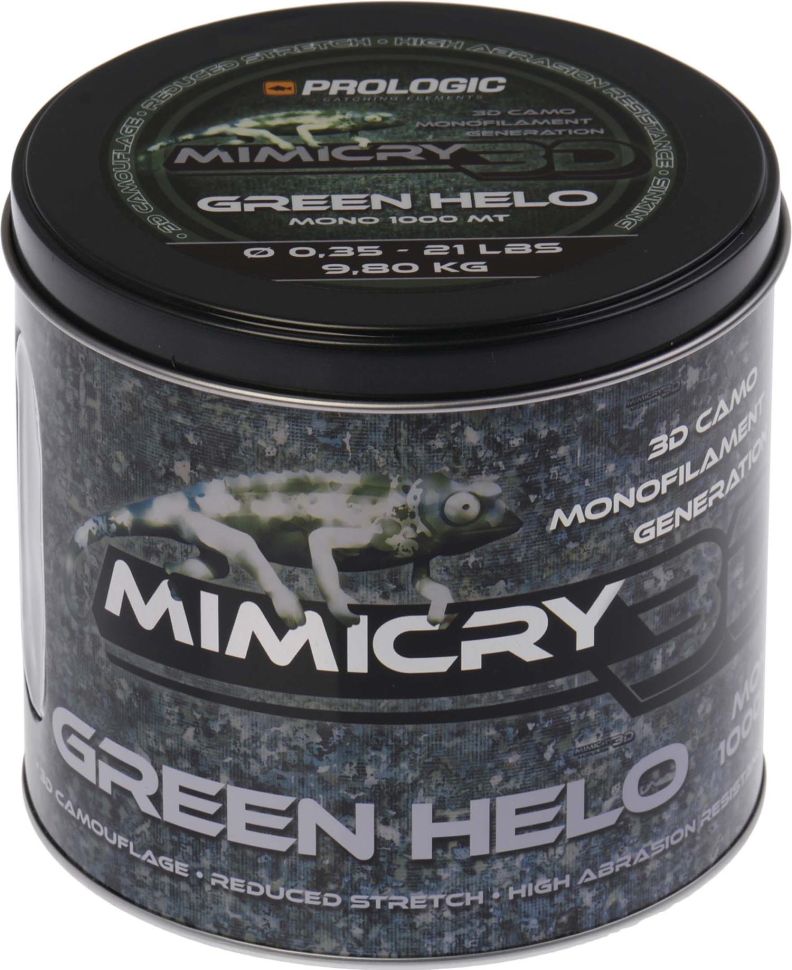 Леска монофильная Prologic Mimicry Green Helo 1000m