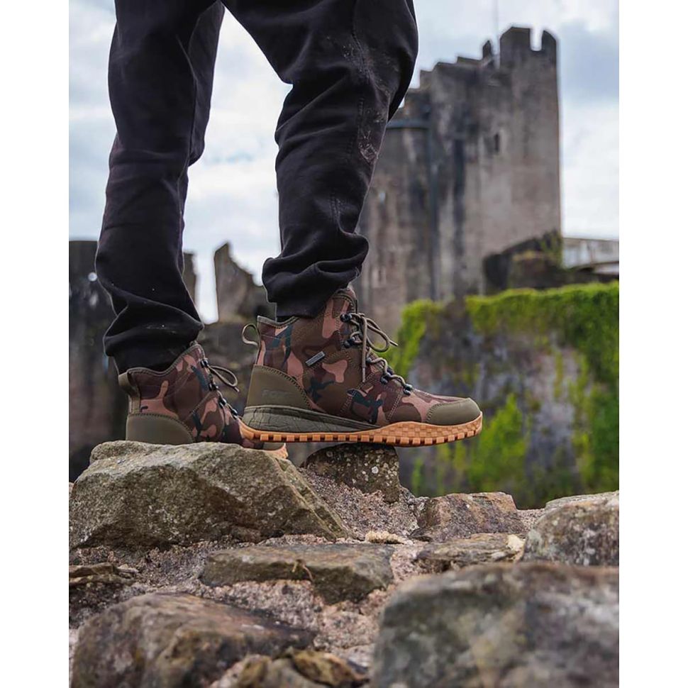 Водонепроницаемые ботинки FOX Khaki/Camo V2 Boot