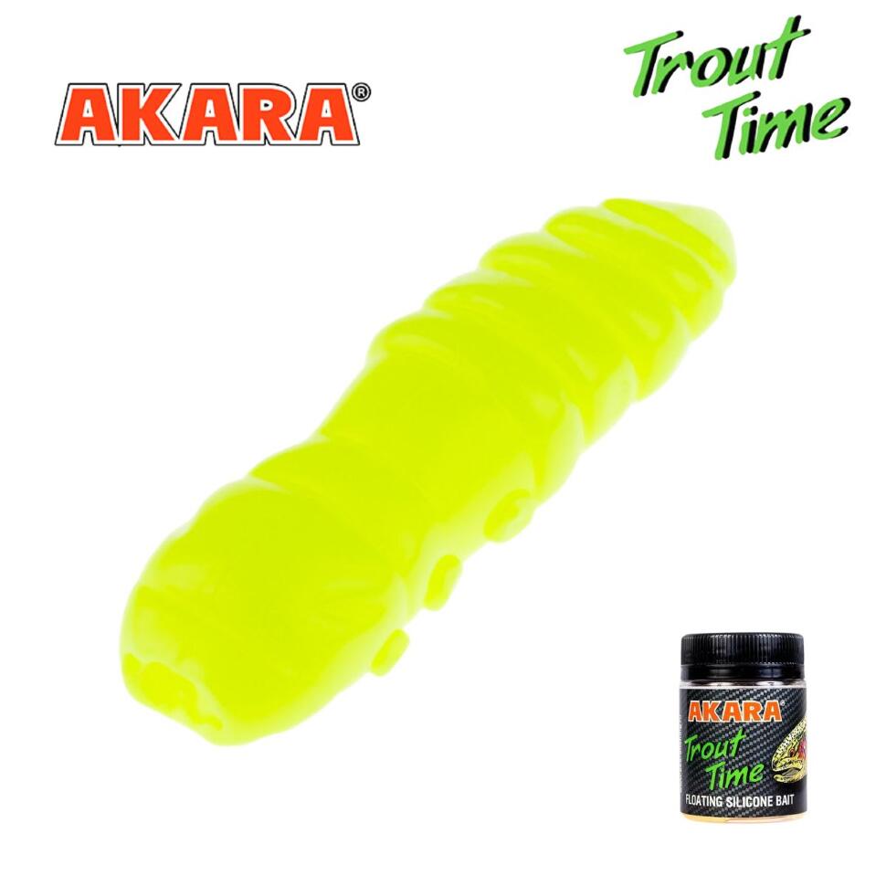 Силиконовая приманка Akara Trout Time Termite 1.5