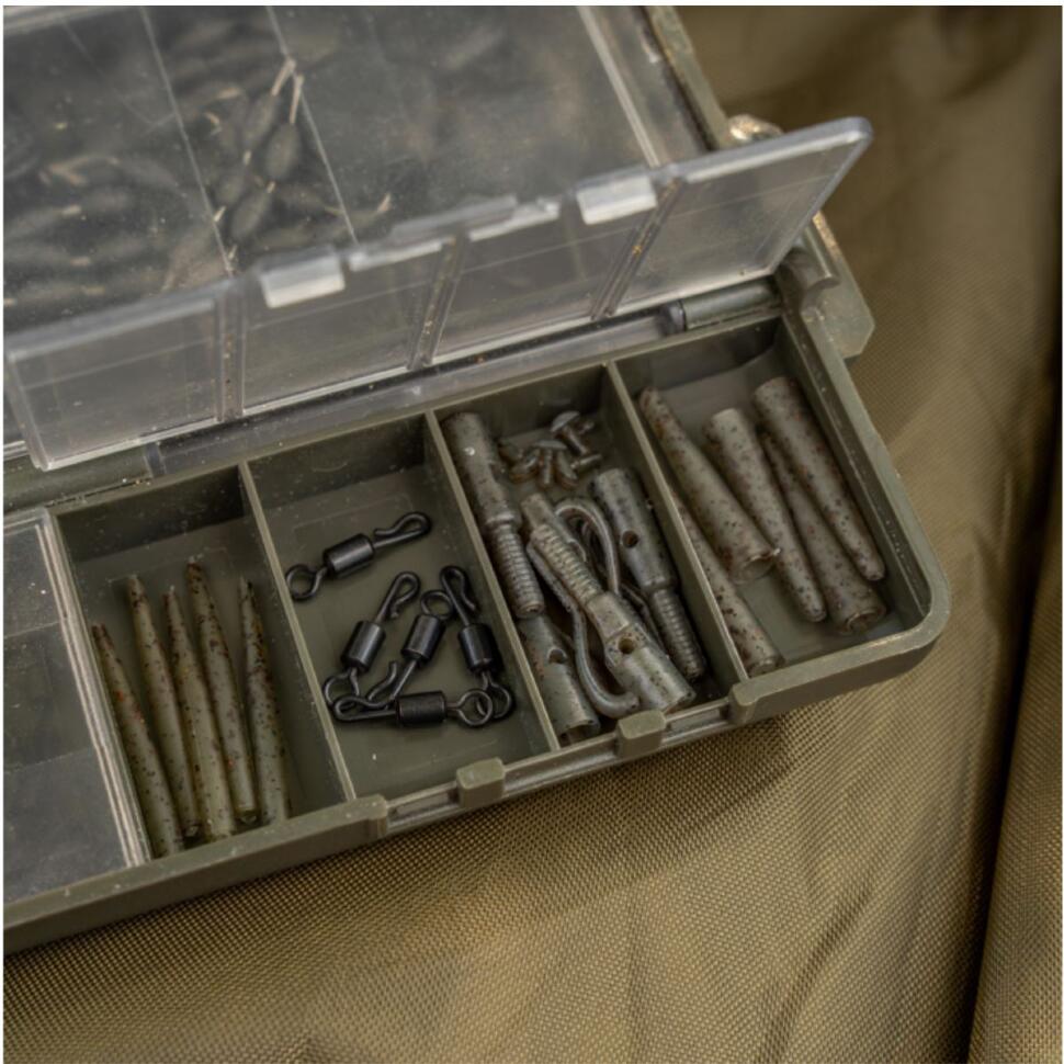 Монтажный набор Avid Carp Outline FleckTone Pinned QC Lead Clip Kit