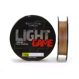Леска плетеная Tokuryo Light Game PE 4X 5-Multi-Color