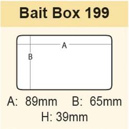 Коробка Meiho Bait Box 199 100х87х53