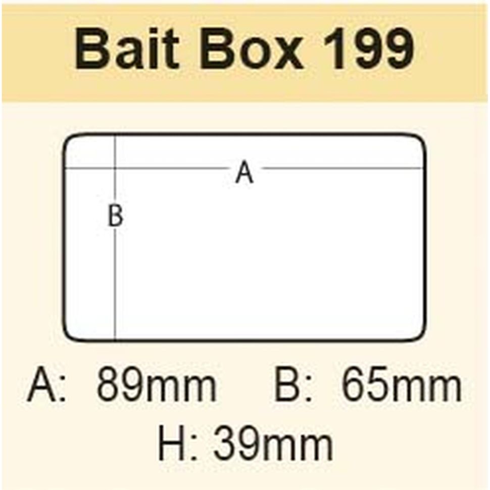 Коробка Meiho Bait Box 199 100х87х53
