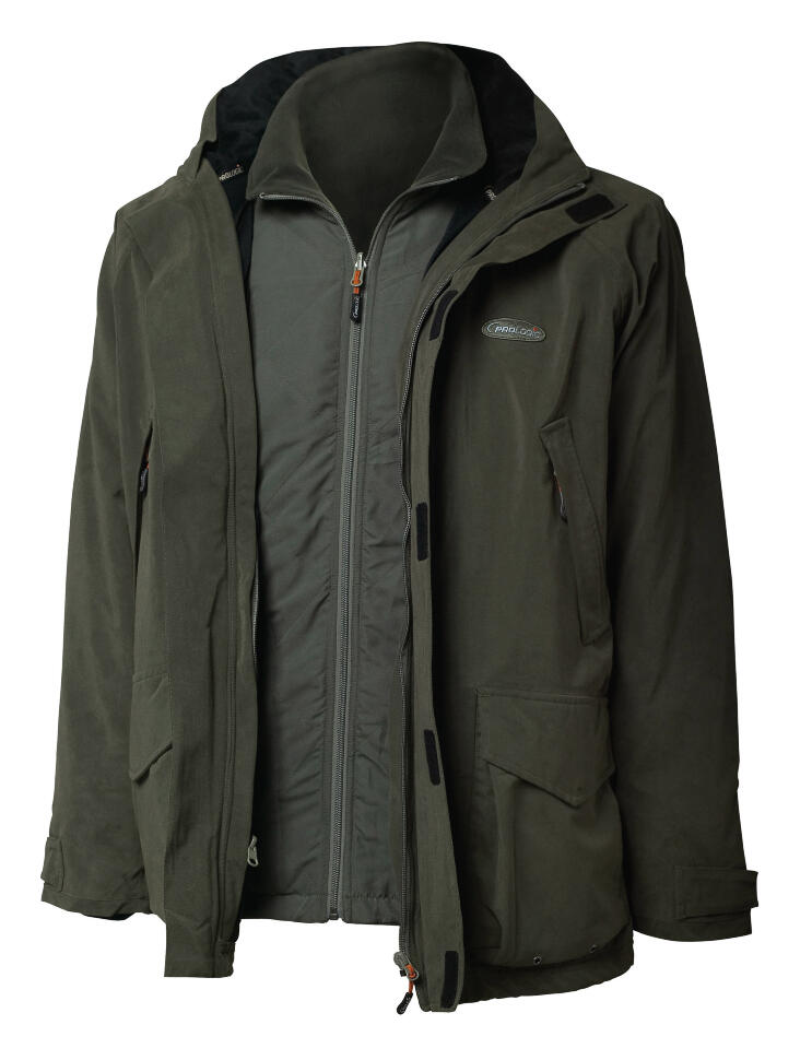 Куртка 6 в 1 Prologic Survivor Jacket w/detachable fleece, Green