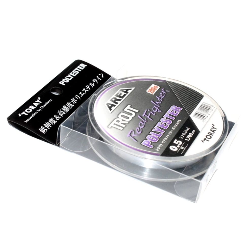 Монофильная леска Toray Trout Real Fighter Polyester 200m